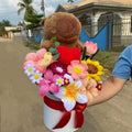 Cofre Premium Capibara & Flores de Chenilla