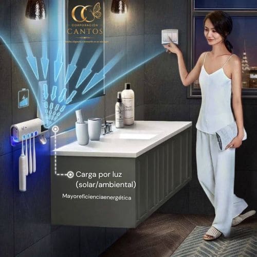 Kit de Higiene Total PureBath™ + Soporte Inteligente UV-Clean