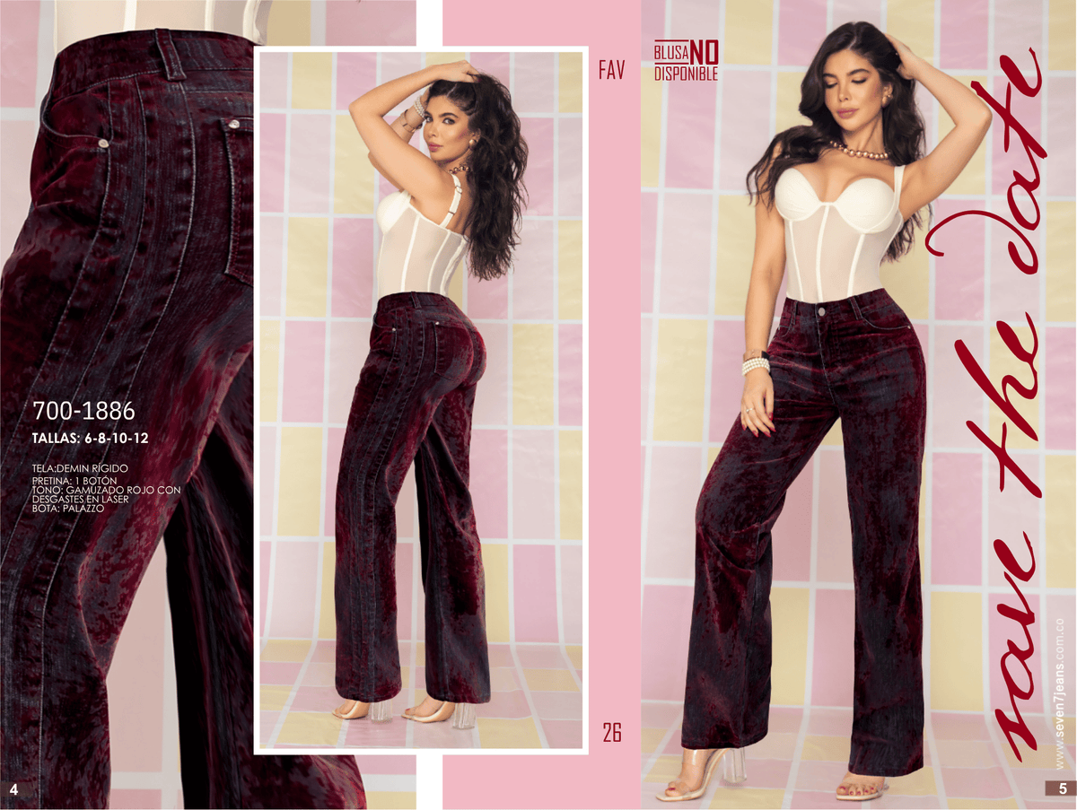 Pantalón Colombiano Original Seven7 | Colección Exclusiva