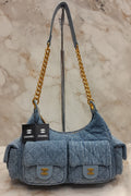 Bolso Chanel Hobo Denim Premium