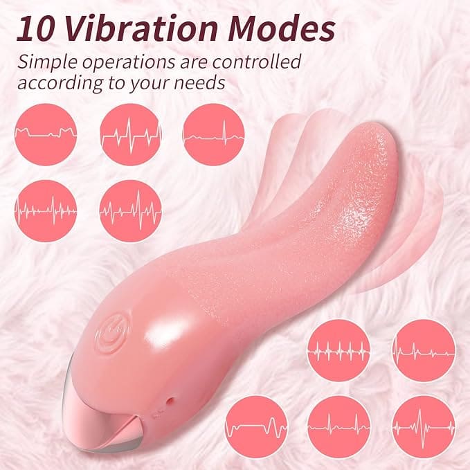 Masajeador Íntimo de Silicona Soft Touch | 10 Modos de Vibración