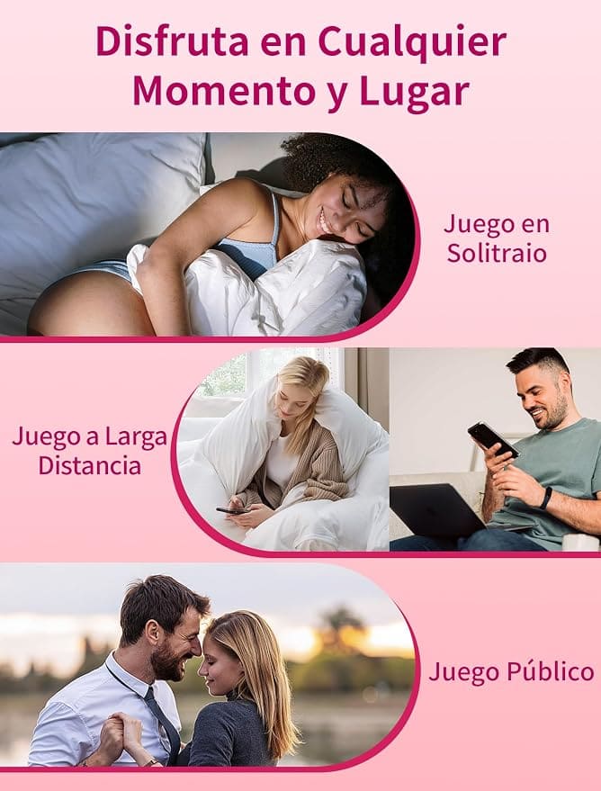 Masajeador de Doble Estimulación con Control por App