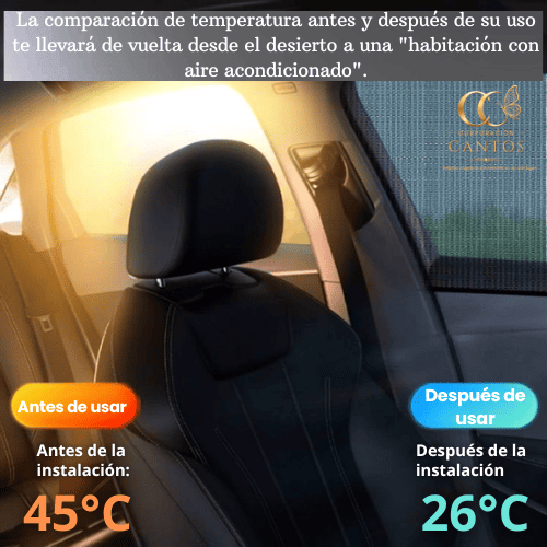 🐾 Cama Antiestrés MiniPaws + Mallas de Protección UV para Auto