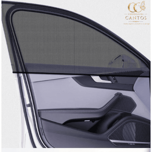 🐾 Cama Antiestrés MiniPaws + Mallas de Protección UV para Auto