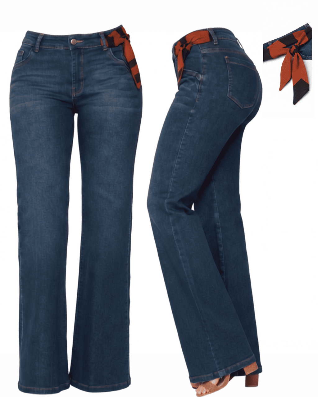 Pantalón Palazzo Denim Confort (Ref: 700-1870)