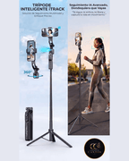 Trípode Inteligente con Seguimiento IA 360° y Control Remoto - Modelo C17