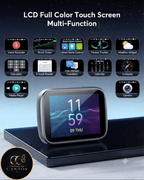 Audífonos Inalámbricos Inteligentes con Pantalla Táctil LCD y Traductor AI | Bluetooth de Alta Fidelidad