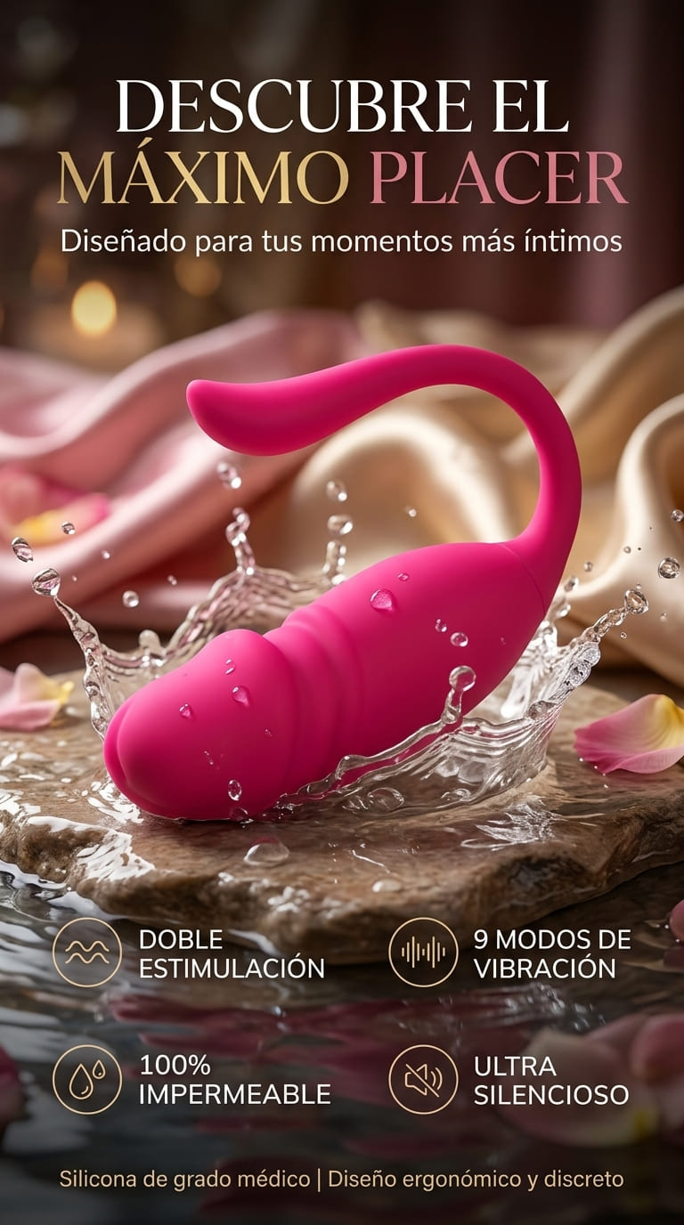 Masajeador de Doble Estimulación con Control por App