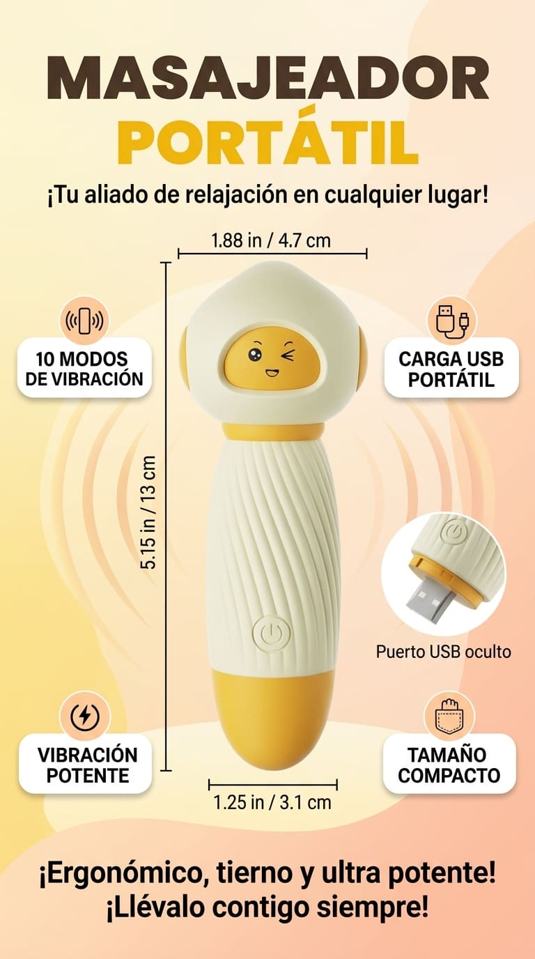 Mini Masajeador Portátil