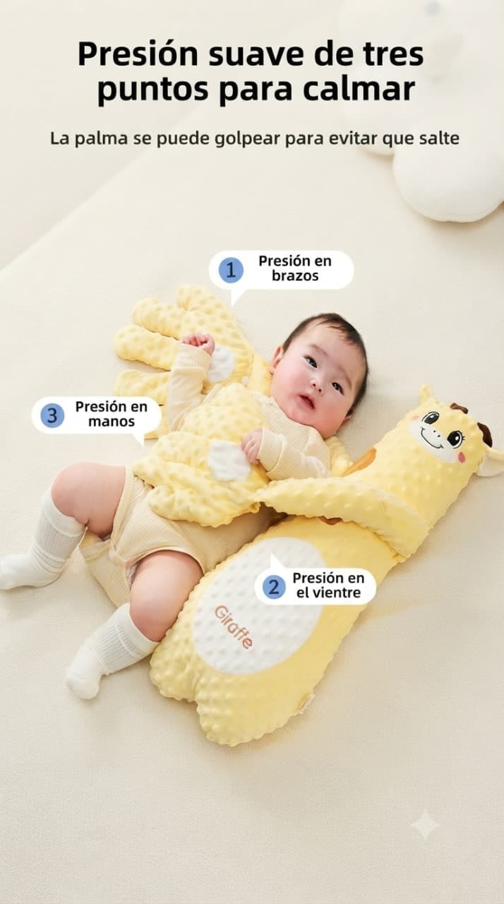 Peluche Arrullador para Bebé 🧸🌈 + ¡Organizador Tipo Pañalera GRATIS!